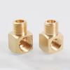 M6 M8 M10 1/8" 1/4" 3/8" BSP Femeie Masculin Cot Alamă 90 Grade Fiting de Țeavă Conector Cuplă Bloc Tubulatură Apă Lubrifiere