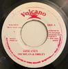 7inch Record MICHIGAN  SMILEY  Diesases NONE Volcano Jamaica Reggae Ska  Dub Used