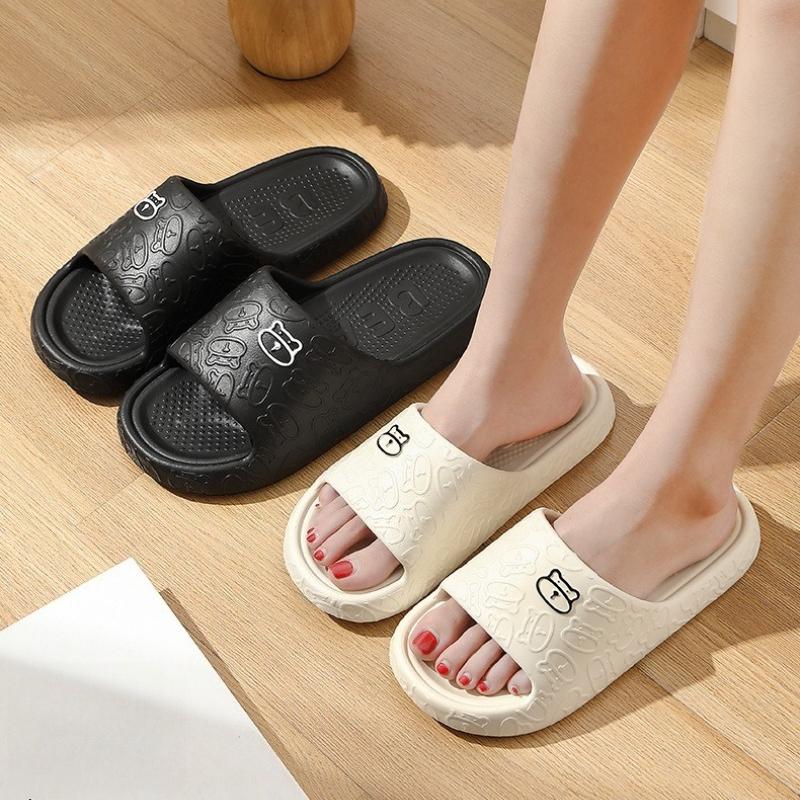 Klapki Łazienkowe Damskie, Letnie Duży Rozmiar, Do Użytku Domowego Wewnętrznego, Męskie Urocze Miękkie Antypoślizgowe Chłodzące Klapki