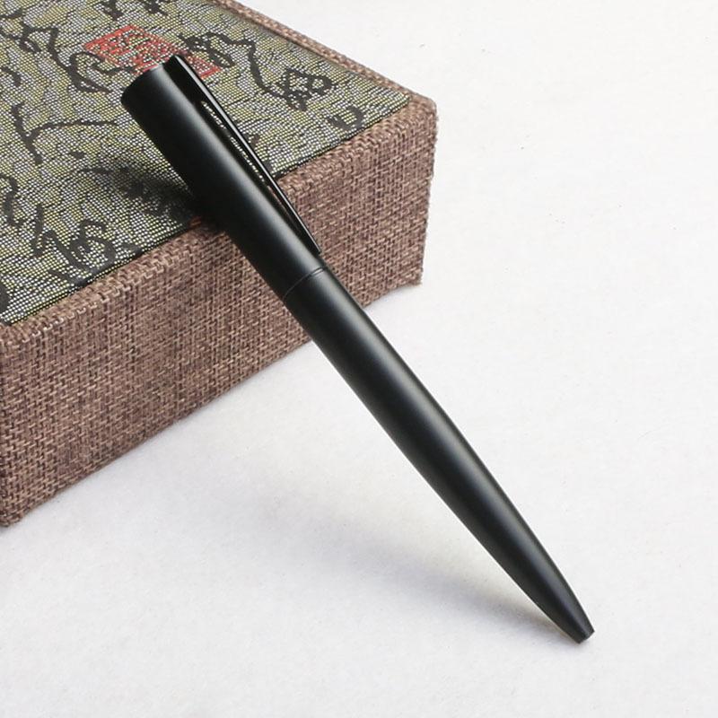 Three-Color Business Gift Gift Box Set, Signature Pen, Black High-End Gift Box, Gift Ballpoint Pen, Pen Box, Orb Pen.
