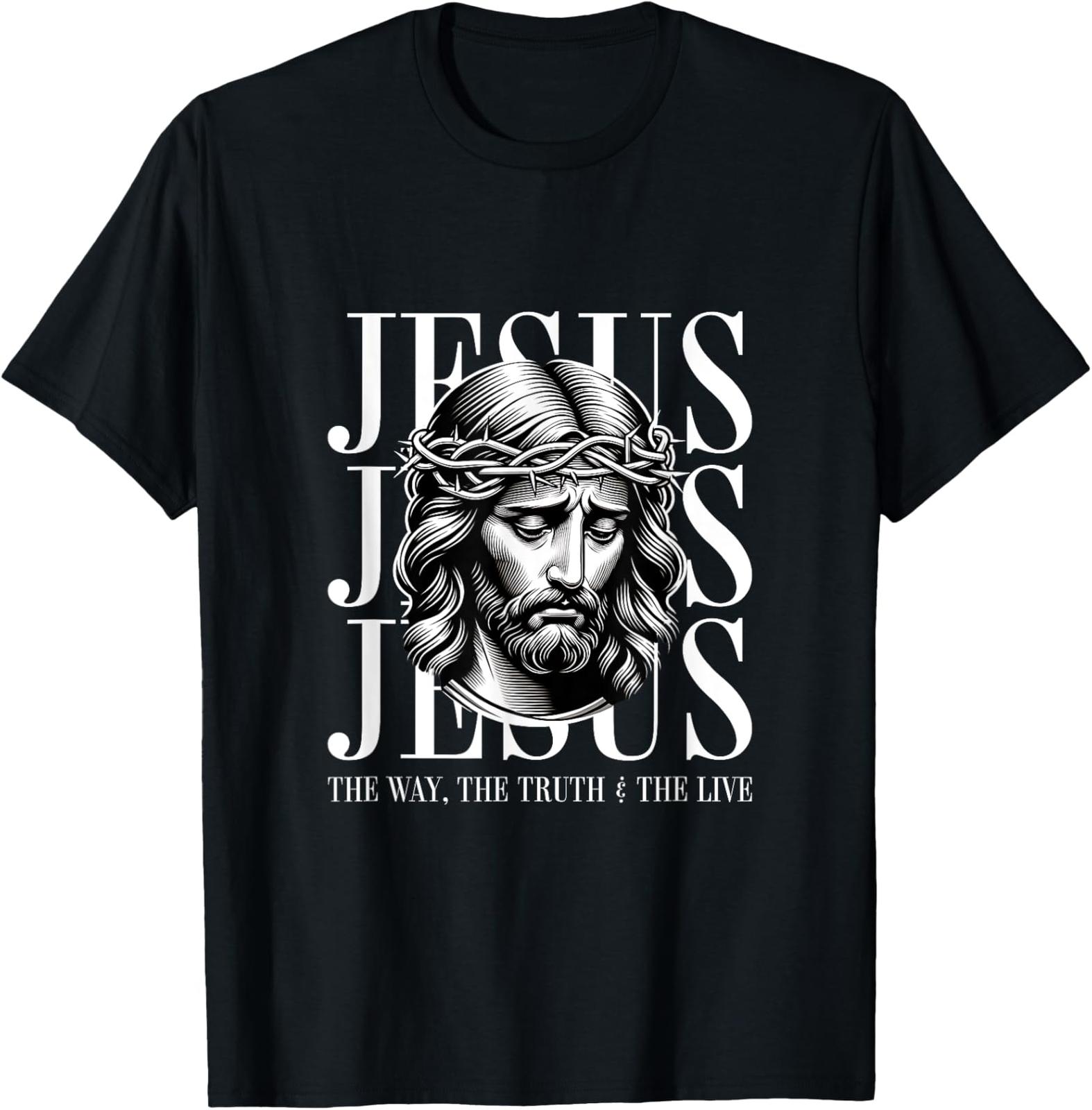 NEW LIMITED Jesus: The Way, The Truth, The Life T-Shirt XL