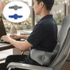 Foldable Lumbar Support Cushion Press Self-Inflation Inflatable Backrest  Airplane Sleep
