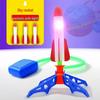 Sky-high Rocket Launcher: Foot-Pedal Catapult & Luminous Flying Saucer for Kids
