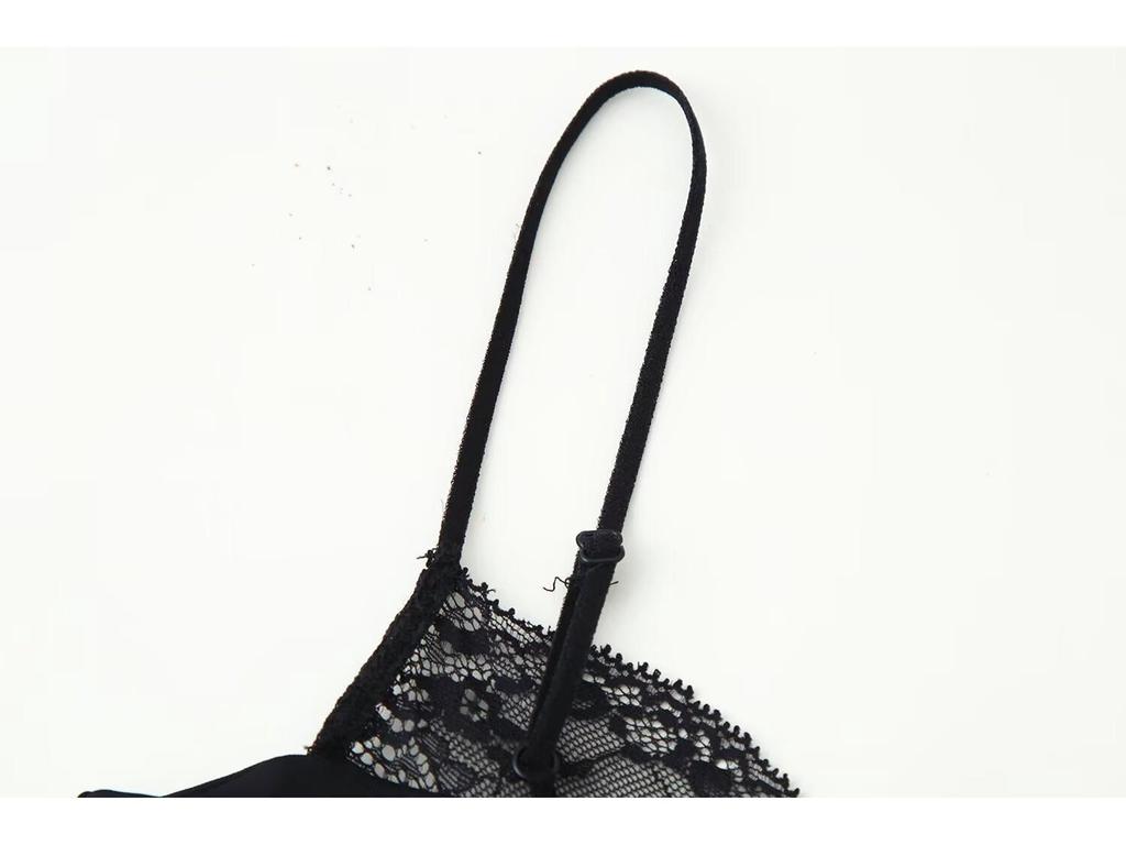 Nylon Lace Bodysuit for Women - European & American Style