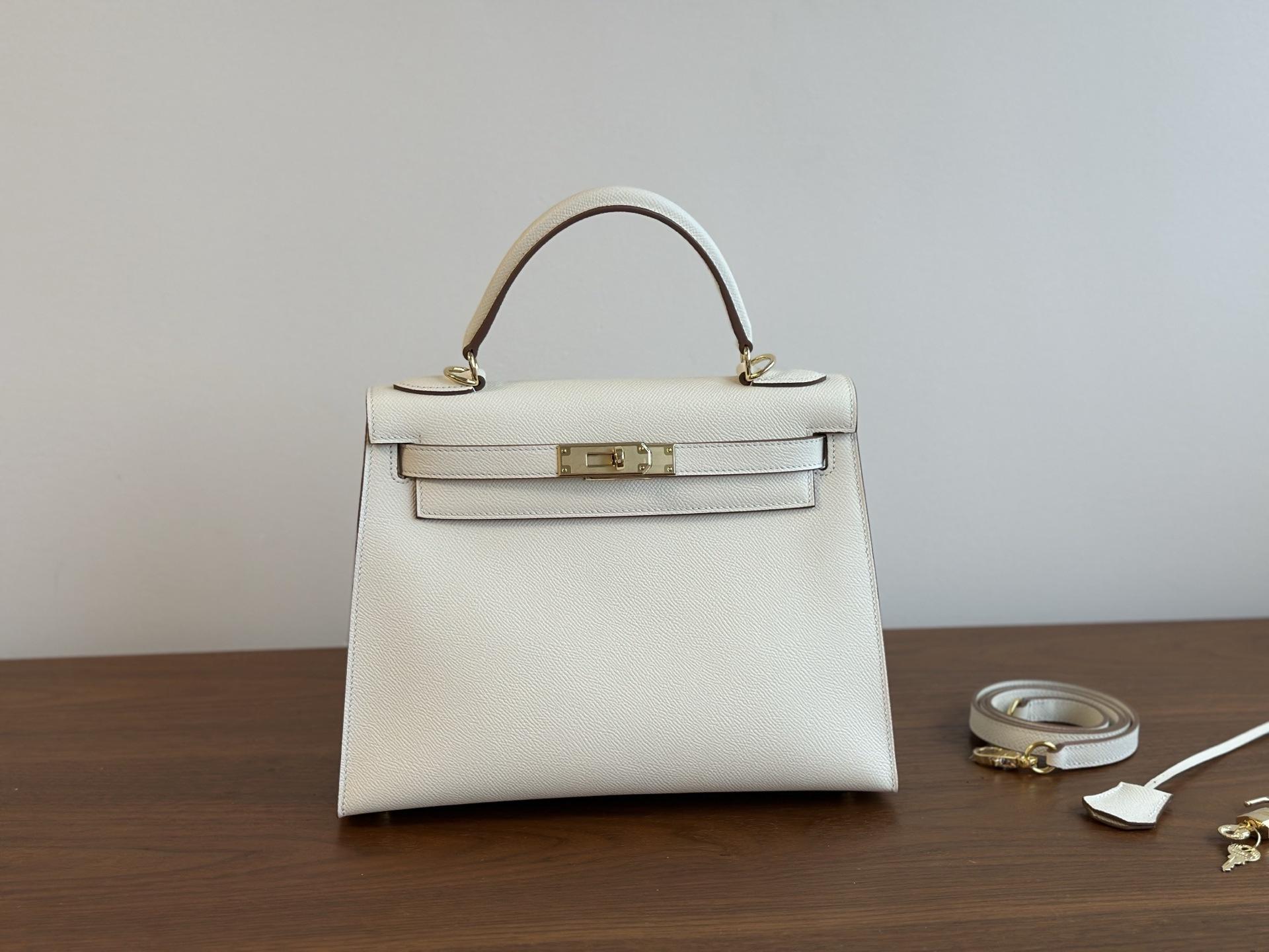 

Сумка-тоут из овчины и кожи Epsom 28 дюймов для женщин Легкая Стильная Универсальная Ручная Женская Сумка 28cm белый