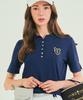 BENECIA12 Collared Button Short Sleeve