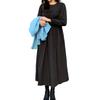 Long Long Docking Maxi Plus Loose Travel [7-livehouse] Women's Dress, Sleeve, Spring, Autumn, Winter, Beautiful, Dress, Length, Sizes, Fit, Slimming,