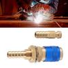 8mm Torch Hose Adapter Brass Connector Quick Coupler Fitting Kit for MIG TIG Welding