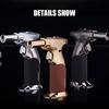 High Quality Metal Windproof Direct-draft Cigar Lighter with Adjustable Size for Men's Small Gifts Cigarette Accessories