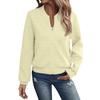 2024 New Autumn Long Sleeve Zipper Cardigan Solid Color Jacket