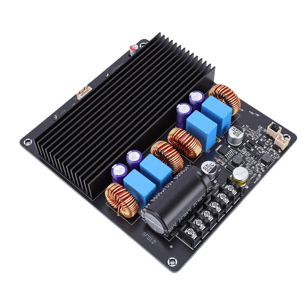 Double Cores 600W+600W TPA3255 Amplifiers Board Digital Sound Amplifier Board 85mR MOSFET Tech Low Standby Power for