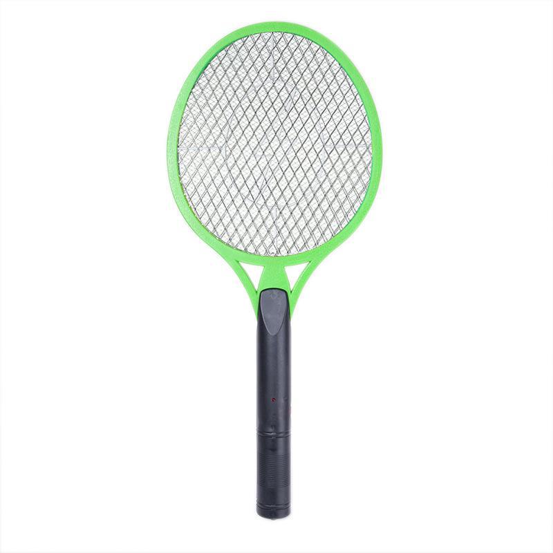 Battery-Powered Electric Mesh Mosquito Swatter for Home & Dorm Use