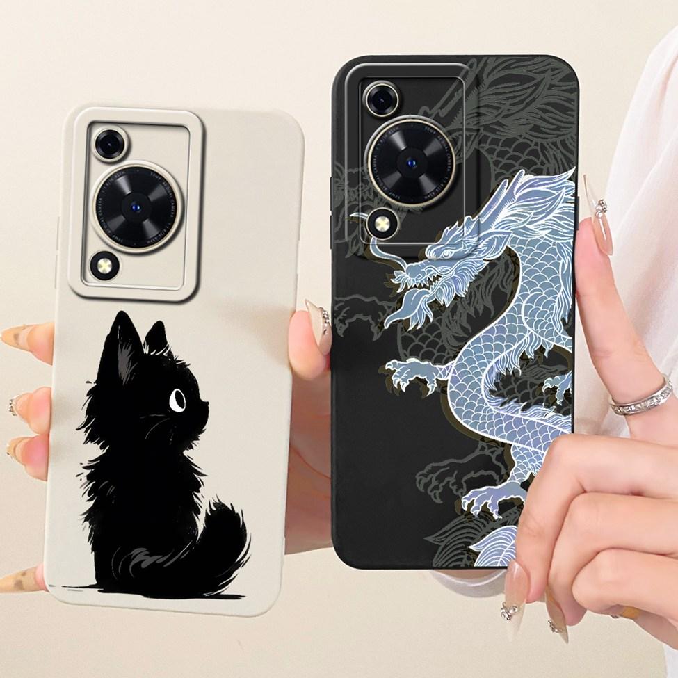 Casing For Huawei Nova Y72 Cover Fashion Cartoon Cute Funny Painted Silicone Funda For Huawei NovaY72 MGA-LX3 Phone Case