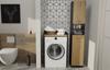 Pola Np Washing Machine Cabinet - Anthracite/Artisan Oak