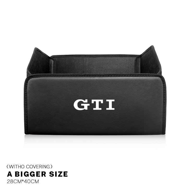 Car Trunk Storage Box Organizer Stowing Tidying Container Bag For VW Scirocco Jetta Beetle Golf Passat B6 Polo Tiguan CC Hub Cap