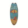 Hawaiian Surfboard Pendant Beach Wall Decoration Sign