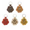 Hanging Accessory Paw Print Keychain Pendant Multicolour Pet Memorials Bag  Cat Dog
