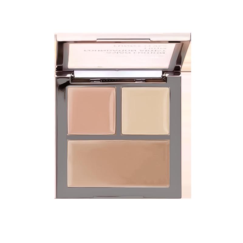 Palette Correcteur 3 Couleurs Kekemood: Couvre les taches, l'acné, les cernes; Illumine, Sculpte; Maquillage Naturel & Polyvalent.