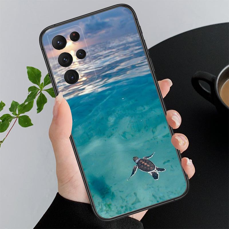 

Sea Turtles Funda Phone Case For Samsung Galaxy S25 S24 S23 S22 S21 Ultra S24 S23 S22 S21 S25 Plus S24 S20 FE S22Plus 5G
