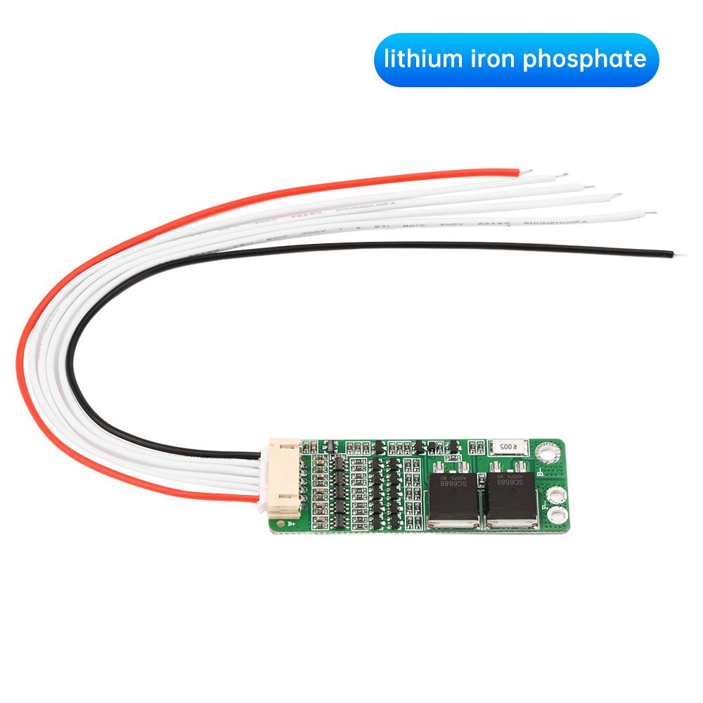 BMS 5S 16V 18,5V 10A LiFePO4 Li-Ionen Lithium-Batterie 18650 Ternäres Lithium-Batterie-Ladegerät Schutzplatine Großer MOS-Transistor