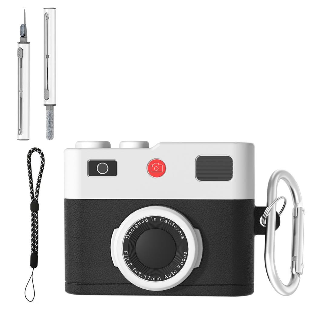 Niedliche Hülle für AirPods Pro 3 Hülle (2025) Lustiges 3D-Spieldesign mit Reinigungskit Schutz-Silikonhülle für AirPods Pro 3