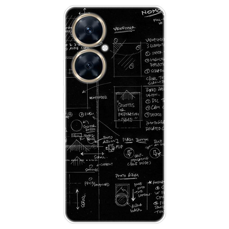 Für Huawei nova 11i nova11i Fall Weiche Silikon Zurück Abdeckung Cartoon Telefon Fall Diversifizierung