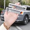 For VW Volkswagen Jetta MK5 Golf 1Pcs Car Styling Aluminum Alloy Badge Sticker For Volkswagen GTI R-Line R Polo Golf Passat Scir