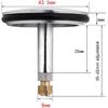 Universal Tub Stopper Bathtub Drain, Pop Up Bathtub Drain Plug and Cover, Adjustable Replacement Basin Sink Stopper, Easy to Install and Clean,