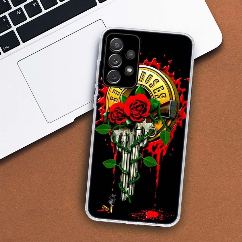 Guns N Roses Good Time Phone Case For Samsung Galaxy A51 A71 A50 A70 A40 A30 A20E A10 A41 A31 A21S A11 A01 A6 A8 + A7 A9 Plus
