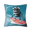 Federa Cartone Animato Crazy Frog Accessori Copricuscino Stampato Copricuscino da Arredo Casa Quadrato Diverse Misure