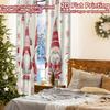 2pcs, 2D FLAT PRINTING Curtains (Without Rod) Festive Gnomes(1) Halloween Festival Popular Curtains&Drapes Polyester Easy