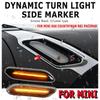 For BMW MINI COOPER R60 R61 COUNTRYMAN PACEMAN Dynamic Scroll Flashing LED Side Marker Indicator Lamp Turn Signal Fender Lights