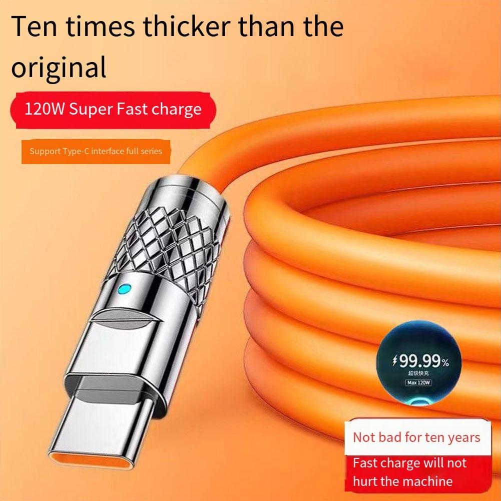 Stable Performance Type C to USB Cable 2M for Fast Charging For Xiaomi