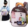 Cartoon Kids Capybara Backpack With Breathable Oxford Fabric For School Use