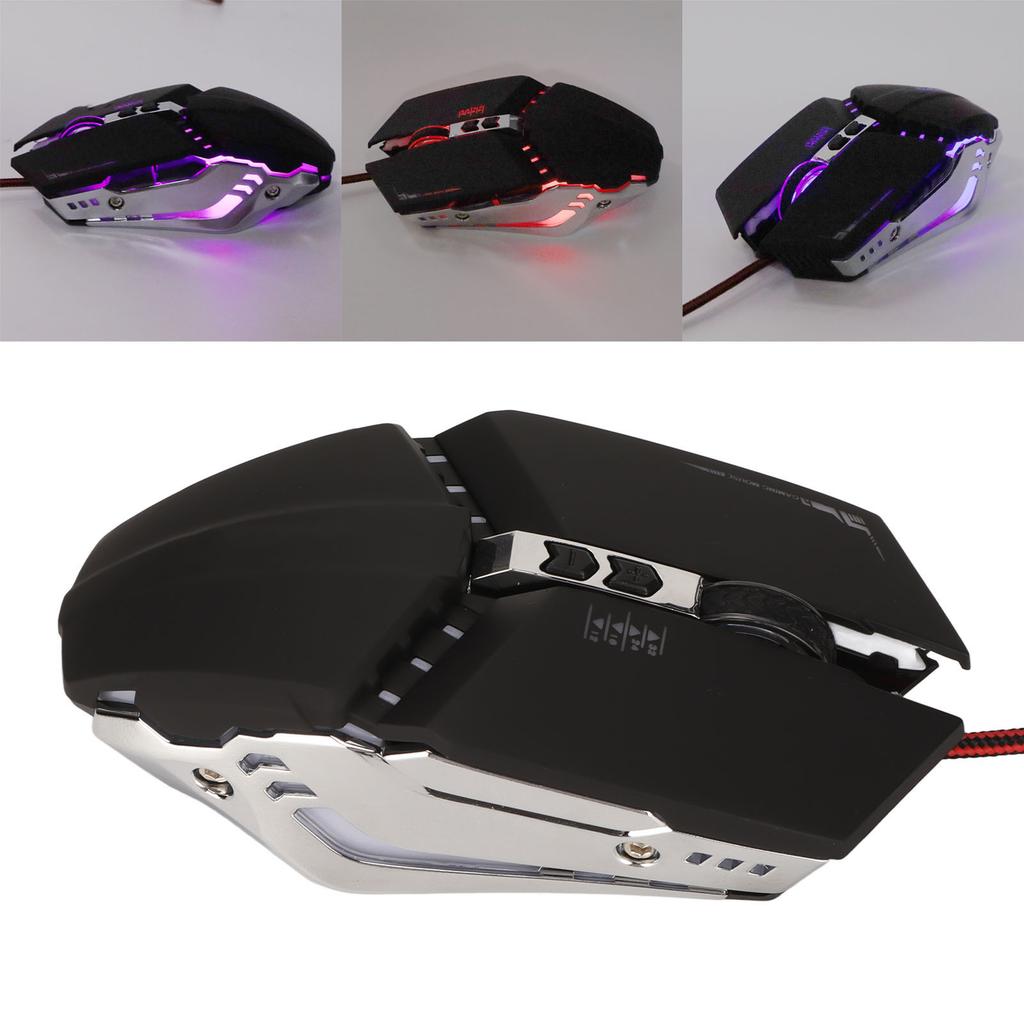 Gaming Mouse Ergonomic Design 4 DPI   Brthing RBG Backlit Accurate Control   Mouse for Desktop Laptop PC