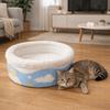 Warm Bathtub Cat Bed Round Cat Sleeping Bag Cat Bed Cave Dog Sleeping Nest  for Cats and Dogs