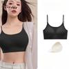 Non-marking Foundation Bra Large U Back Bra Impermeable Invisible One-piece Skin Color Back Lingerie