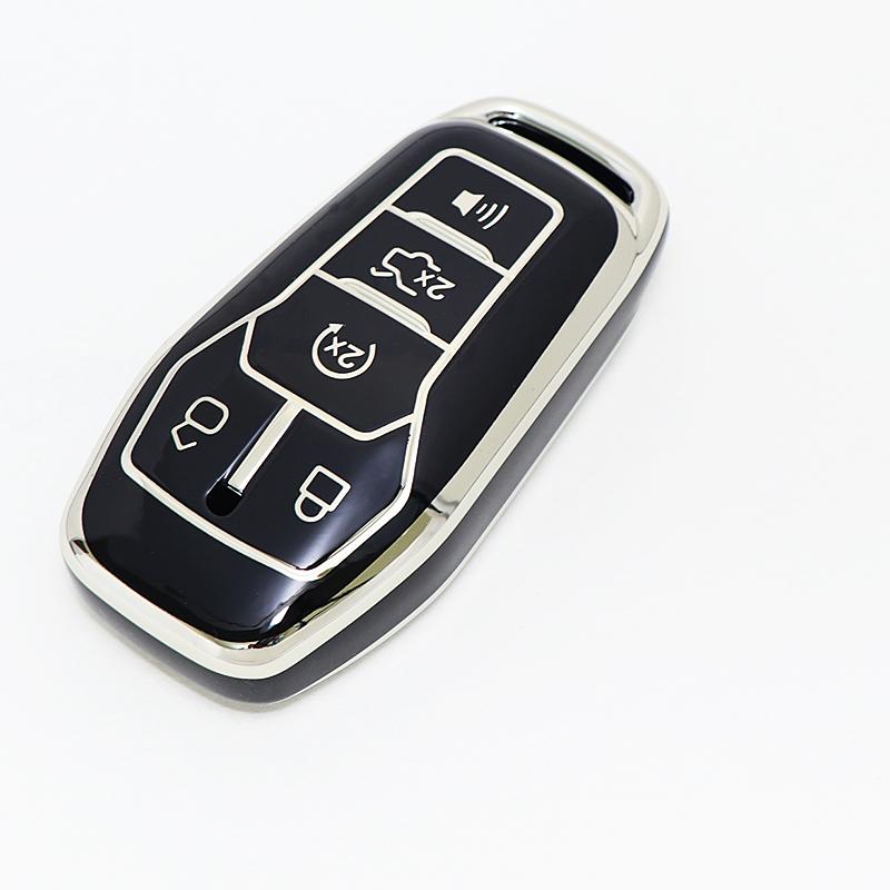 Car Styling Key Shell Fob Protector For Ford Fusion Mondeo Mustang F-150 Explorer Edge Auto Key Cover Case