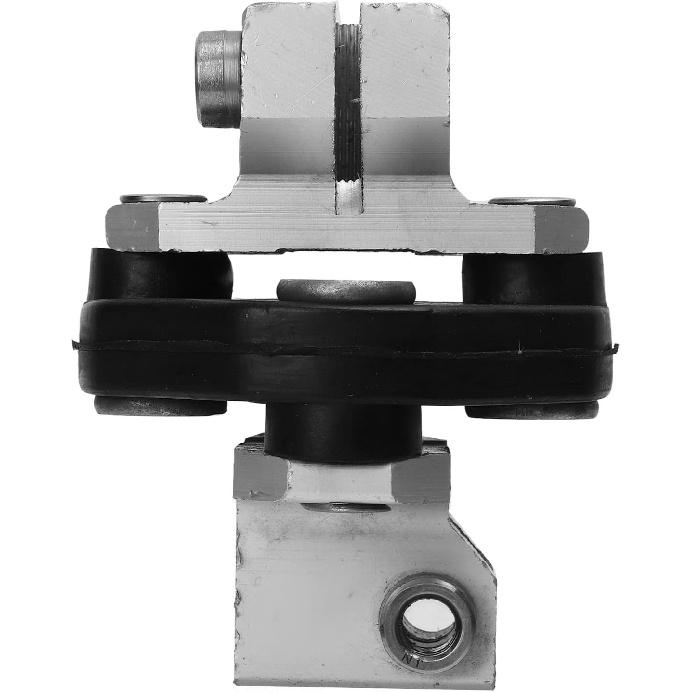 Steering Coupling, Rubber Steel Alloy Lower Column Joint Steering Coupling Rack 32 30 1 094 703 Replacement for 3 Series E46