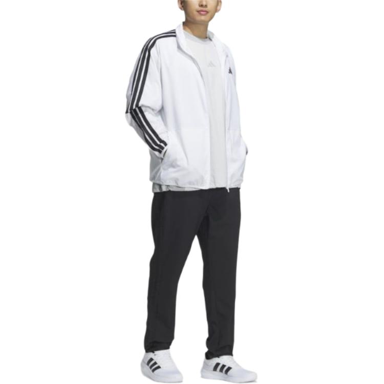 Adidas M MH 3S Cross Jacket Men's White JV7002