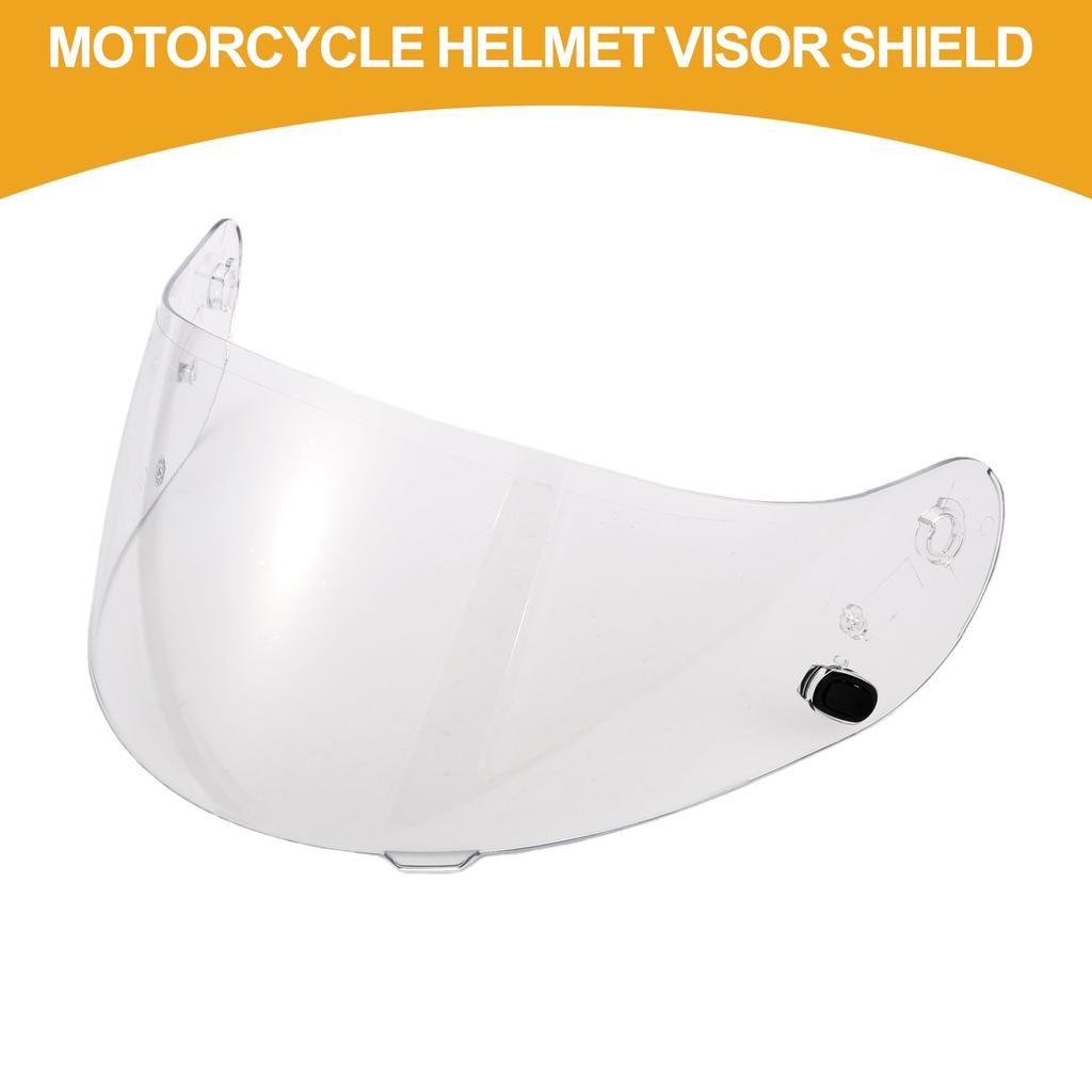 Partuto Motorcycle Helmet Shield - Replacement Helmet Visor - Compatible with HJC CL-16, CL-17, CL-ST, CL-SP, CS-R1, CS-R2, and CS-15 - 1 Clear