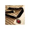 Victorian Heart Pendant Necklace With Cross Chain And Alloy Material For Women