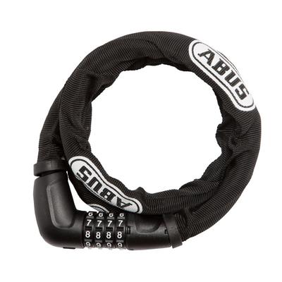 Japanese ABUS Bicycle Key Lock Road Bike Key Armored Cable Lock Dial Type Theft Payment System 120cm Black Flex [Genuine Product] [Tracer 6615C]