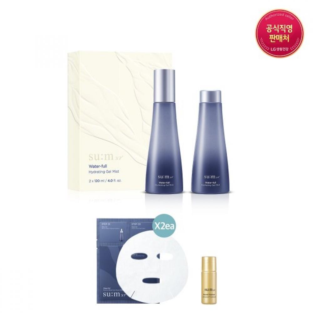 Su M37 Waterful Water Gel Mist 120ml Set + Refill 120ml Single option