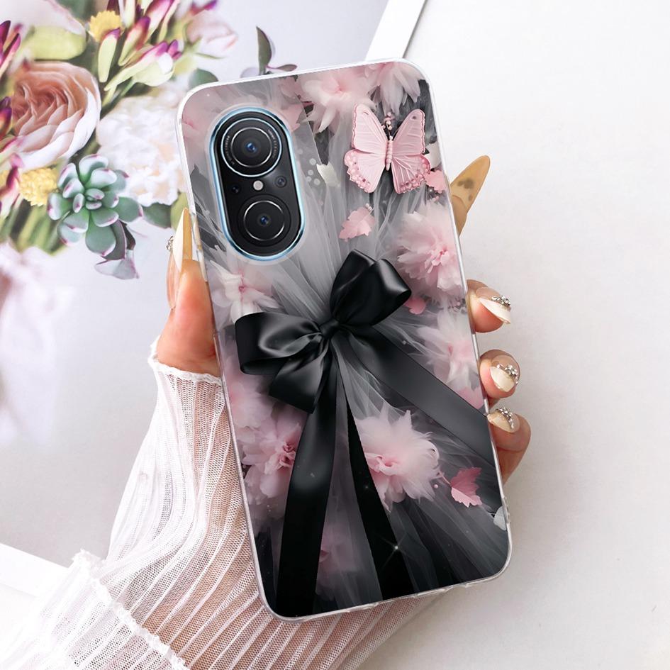 For Huawei Nova 9 SE Case JLN-LX1 JLN-LX3 Cover Cool Tiger Lion Cartoon Soft TPU Phone Shell For Huawei Nova 10 SE BNE-LX1 Funda