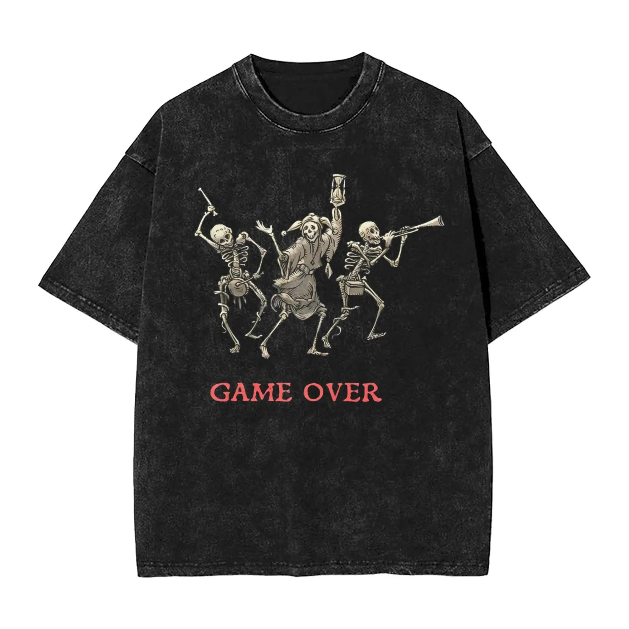 

Kingdom Come Deliverance Death Screen T-Shirt Hippie T Shirts Short Sleeve Aesthetic Tops Summer Casual O Neck Big Size Top Tees L