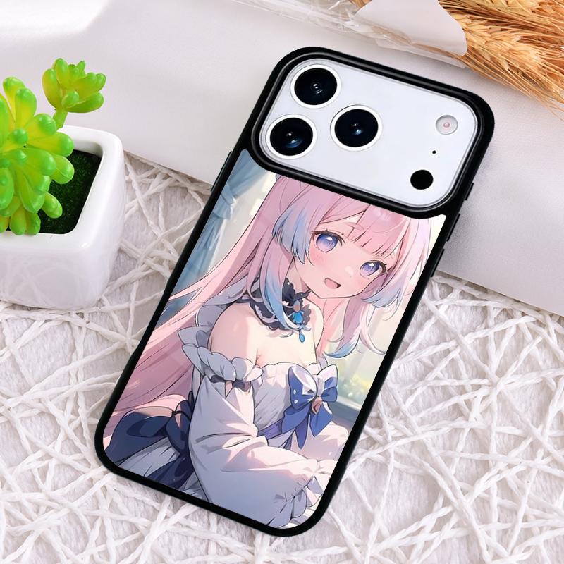 Genshin Impact Sangonomiya Kokomi print Phone Case for iPhone 17 Air 16 15 11 12 14 13 Pro Max Shockproof Cover