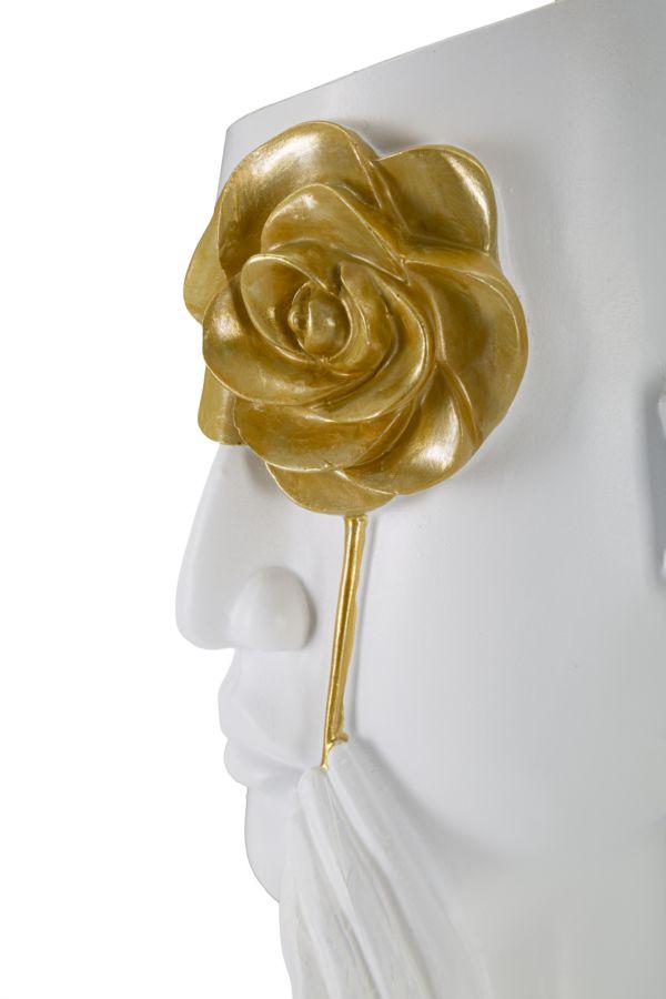 Face With Flower Vase 14X13X27cm