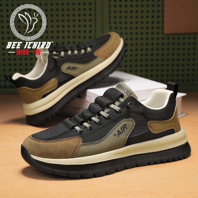 

Новые летние кроссовки «папины» Легкая мягкая подошва Ретро Универсальные мужские туфли Матовые Повседневные 44