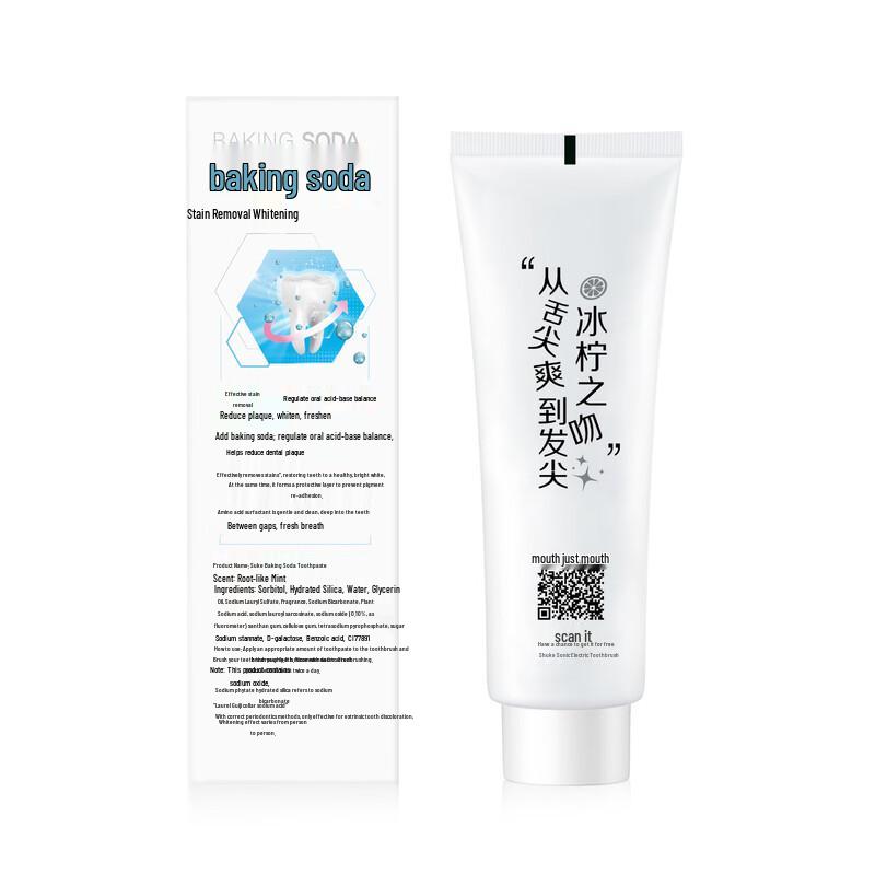 Shuke Anti-Cavity Baking Soda Peppermint Toothpaste